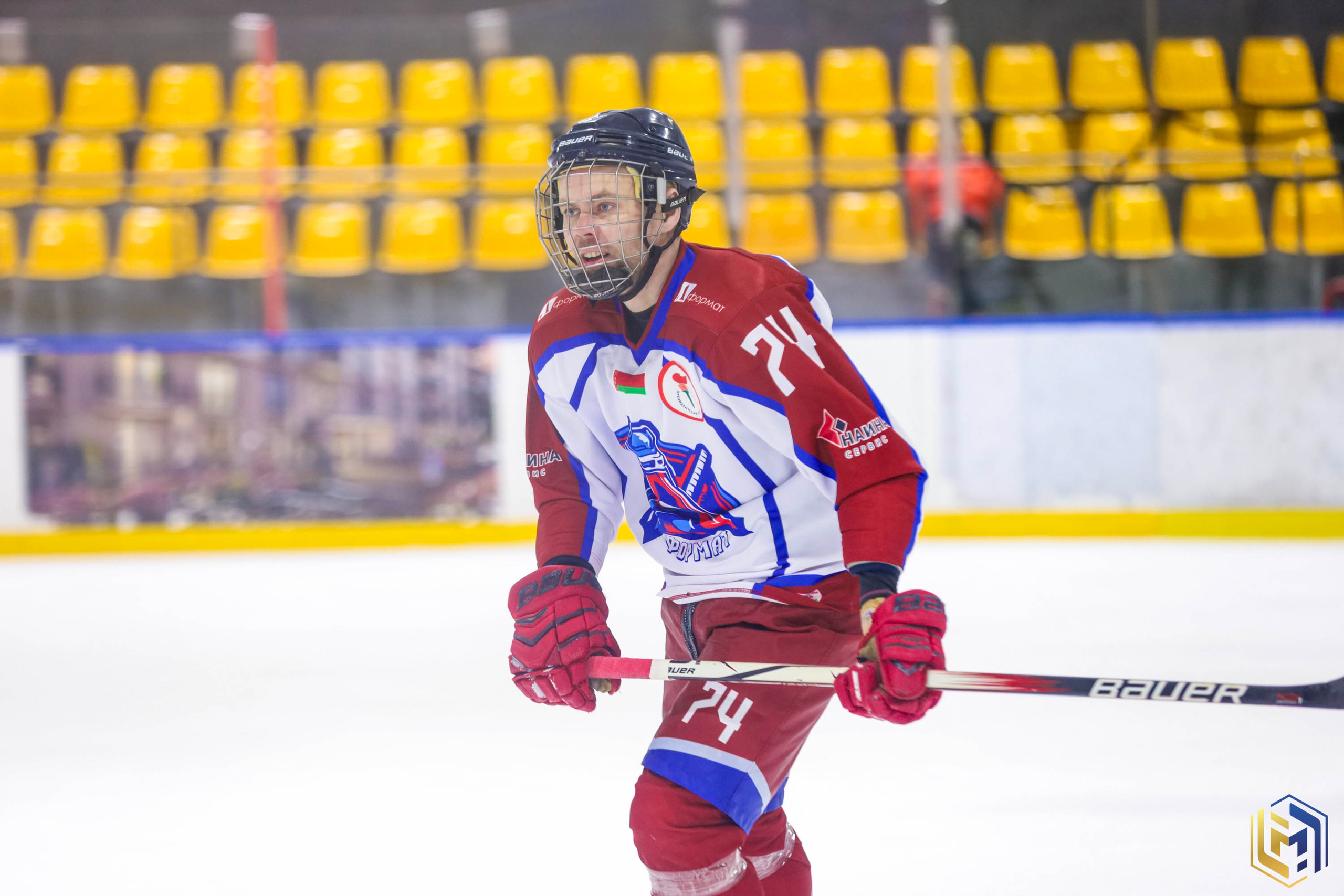 Интервью с нападающим Сергеем Скребцом #74 после игры с командой «Арена»